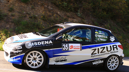 Mattin Villares y Andoni Blas, podium en Aramaio